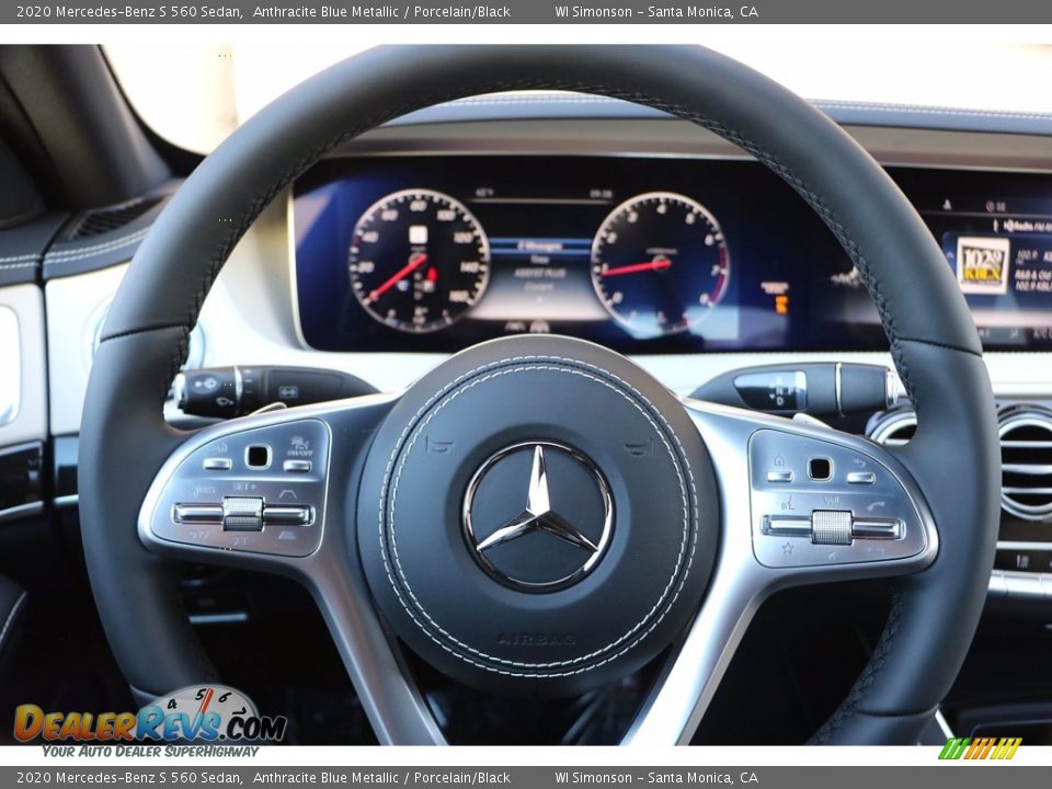 2020 Mercedes-Benz S 560 Sedan Steering Wheel Photo #16