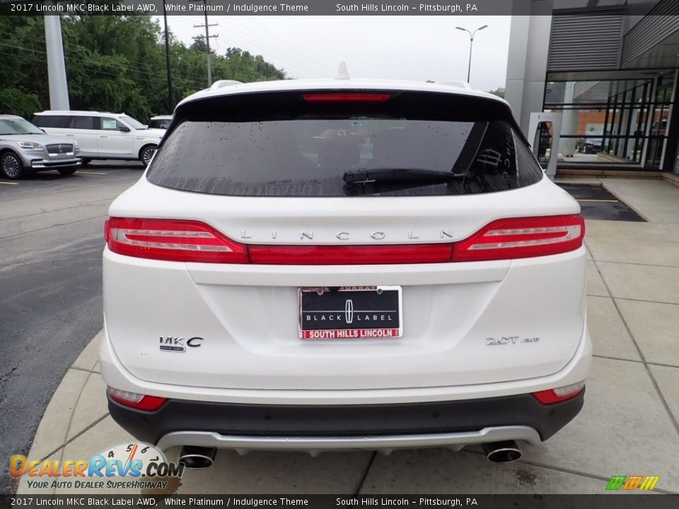 2017 Lincoln MKC Black Label AWD White Platinum / Indulgence Theme Photo #4