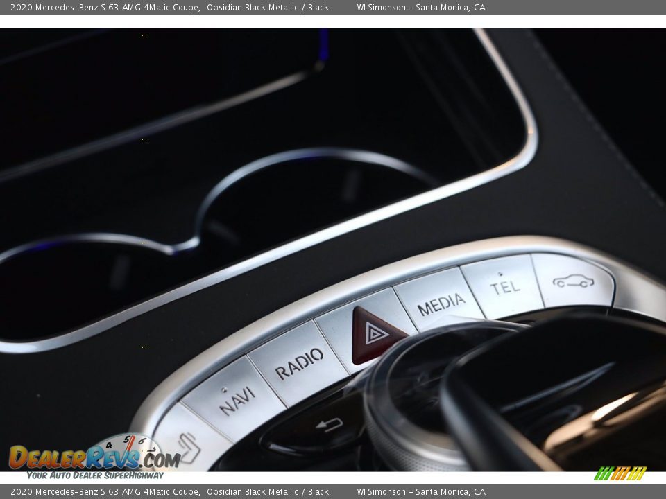 2020 Mercedes-Benz S 63 AMG 4Matic Coupe Obsidian Black Metallic / Black Photo #16