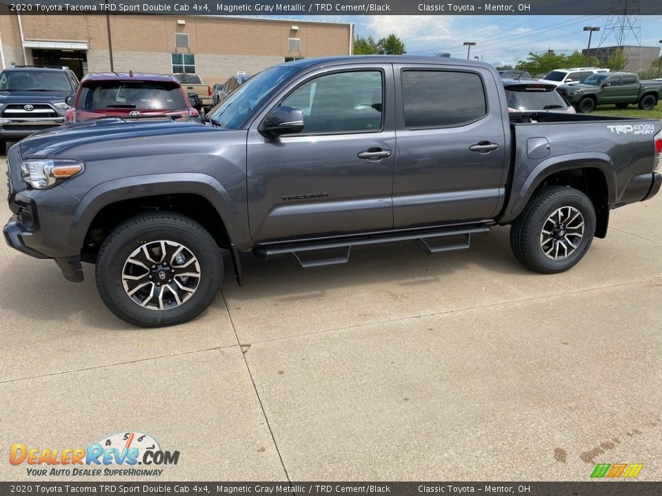 2020 Toyota Tacoma TRD Sport Double Cab 4x4 Magnetic Gray Metallic / TRD Cement/Black Photo #1