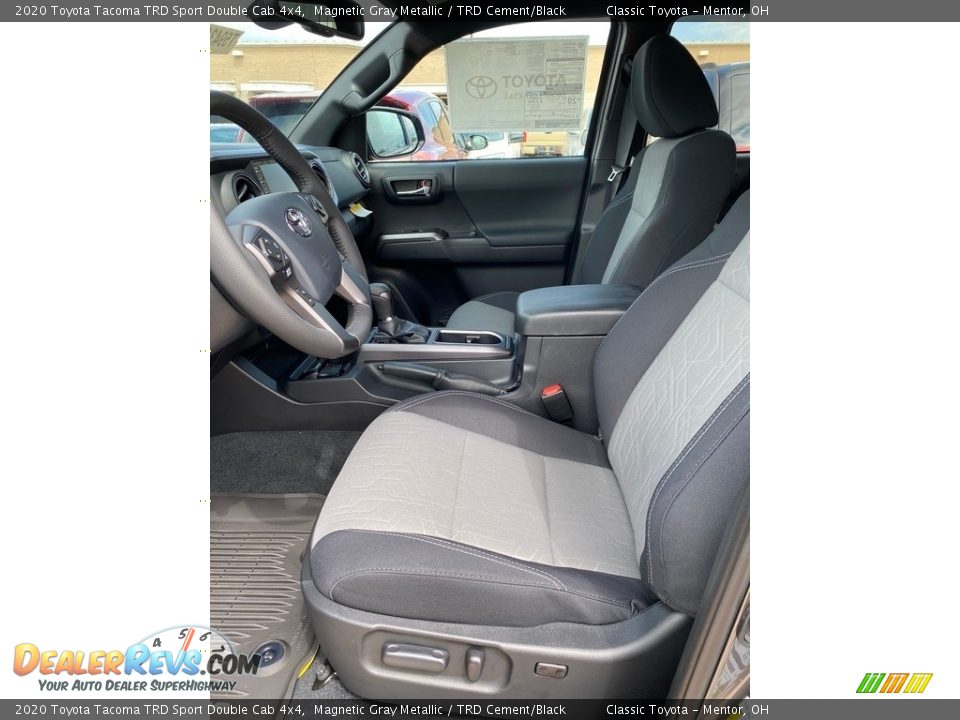 2020 Toyota Tacoma TRD Sport Double Cab 4x4 Magnetic Gray Metallic / TRD Cement/Black Photo #2