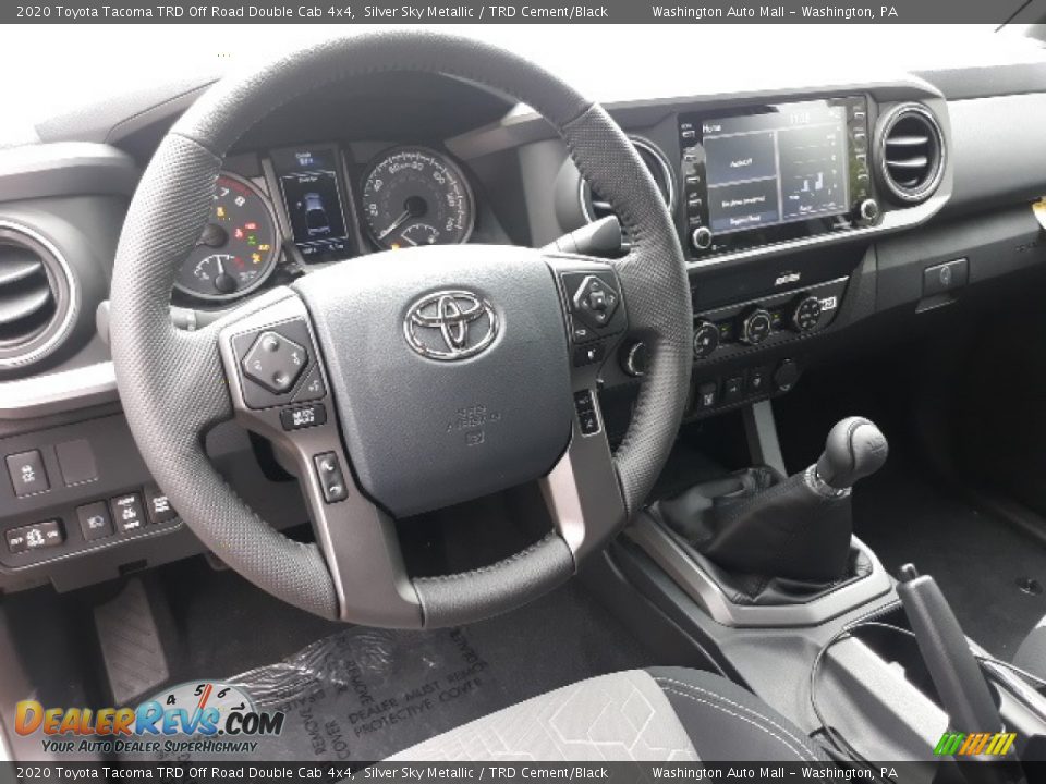 2020 Toyota Tacoma TRD Off Road Double Cab 4x4 Shifter Photo #3
