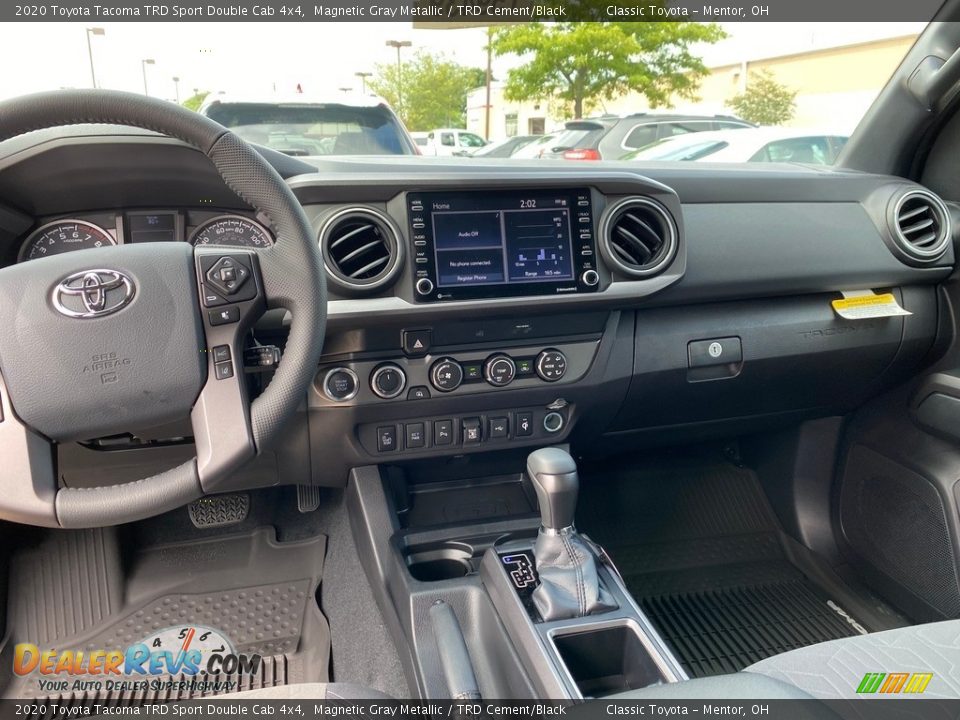 2020 Toyota Tacoma TRD Sport Double Cab 4x4 Magnetic Gray Metallic / TRD Cement/Black Photo #4