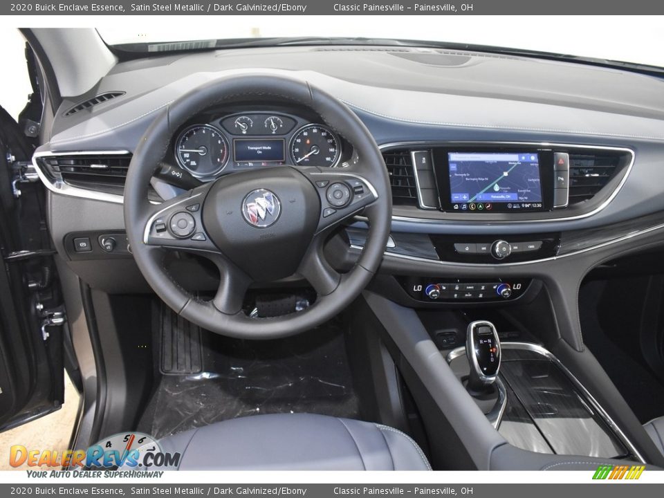 2020 Buick Enclave Essence Satin Steel Metallic / Dark Galvinized/Ebony Photo #11