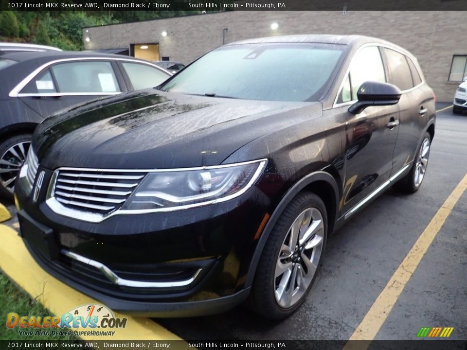 2017 Lincoln MKX Reserve AWD Diamond Black / Ebony Photo #1