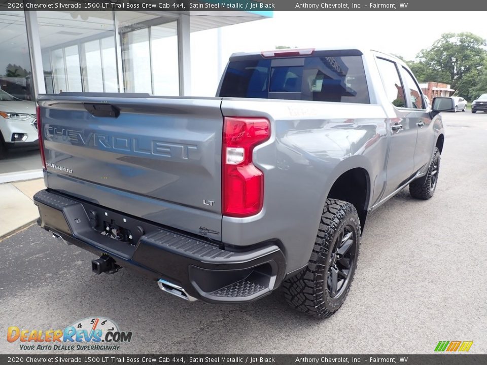 2020 Chevrolet Silverado 1500 LT Trail Boss Crew Cab 4x4 Satin Steel Metallic / Jet Black Photo #4