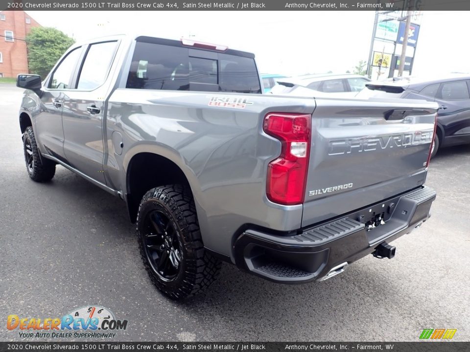 2020 Chevrolet Silverado 1500 LT Trail Boss Crew Cab 4x4 Satin Steel Metallic / Jet Black Photo #6