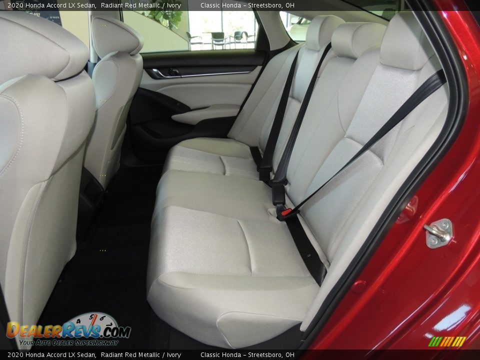 Rear Seat of 2020 Honda Accord LX Sedan Photo #13