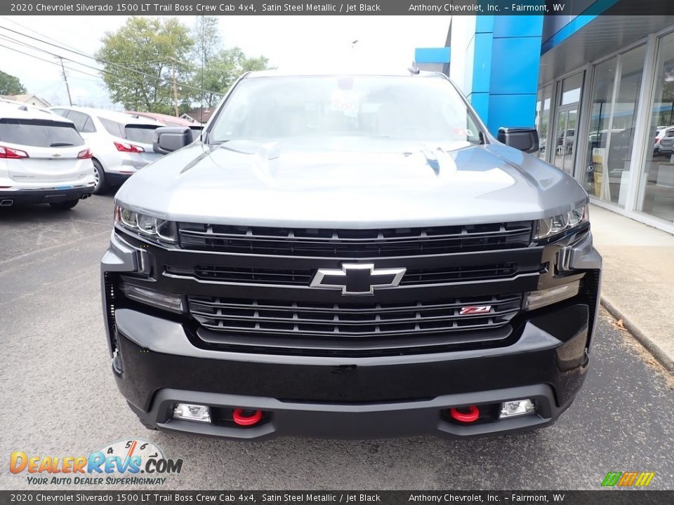 2020 Chevrolet Silverado 1500 LT Trail Boss Crew Cab 4x4 Satin Steel Metallic / Jet Black Photo #8