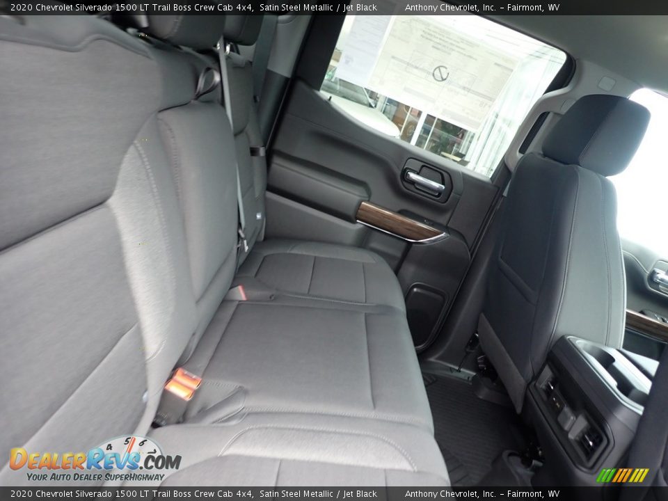 2020 Chevrolet Silverado 1500 LT Trail Boss Crew Cab 4x4 Satin Steel Metallic / Jet Black Photo #11