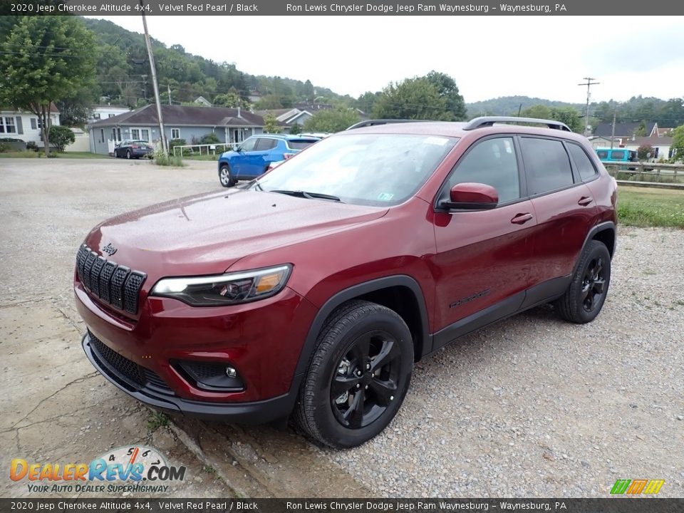 2020 Jeep Cherokee Altitude 4x4 Velvet Red Pearl / Black Photo #1