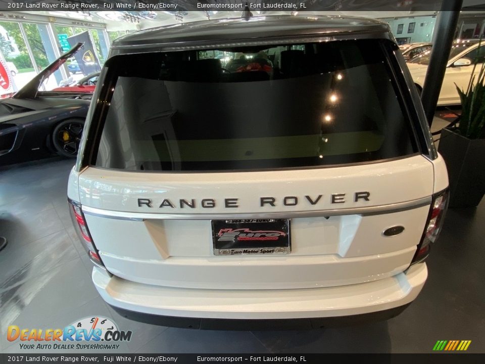 2017 Land Rover Range Rover Fuji White / Ebony/Ebony Photo #20
