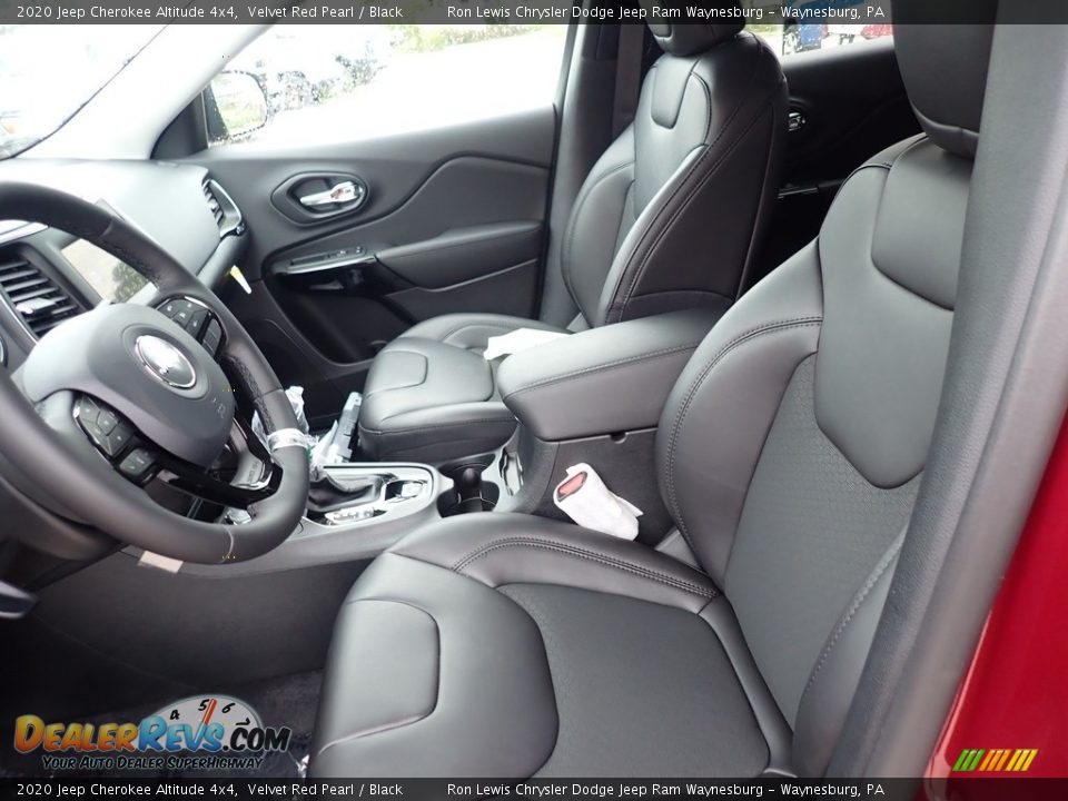 2020 Jeep Cherokee Altitude 4x4 Velvet Red Pearl / Black Photo #12