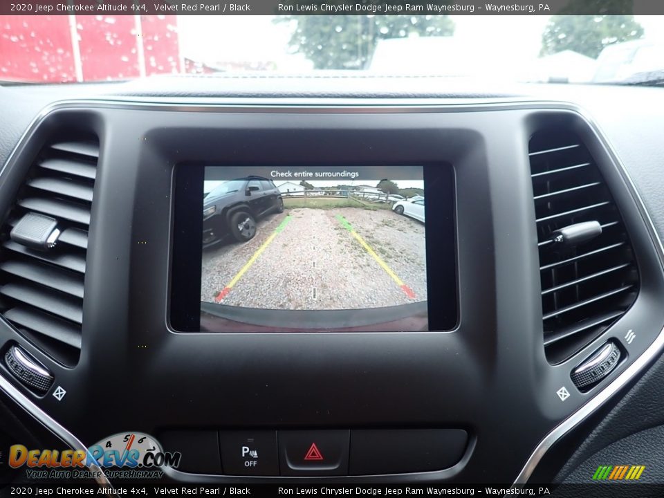 2020 Jeep Cherokee Altitude 4x4 Velvet Red Pearl / Black Photo #16