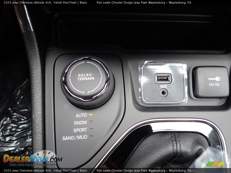 2020 Jeep Cherokee Altitude 4x4 Velvet Red Pearl / Black Photo #20