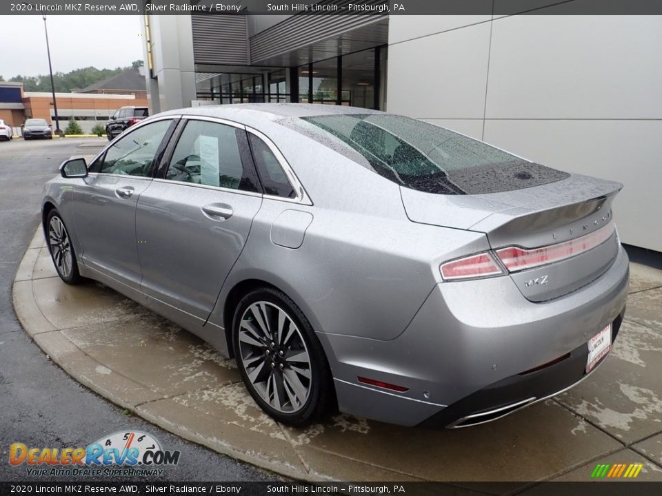 2020 Lincoln MKZ Reserve AWD Silver Radiance / Ebony Photo #3