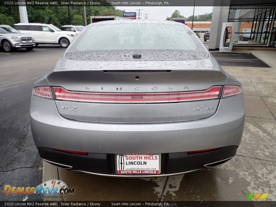 2020 Lincoln MKZ Reserve AWD Silver Radiance / Ebony Photo #4