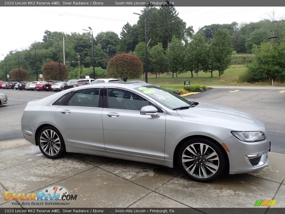 2020 Lincoln MKZ Reserve AWD Silver Radiance / Ebony Photo #7