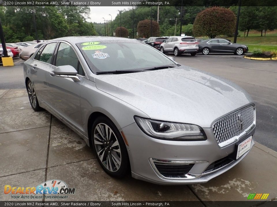 2020 Lincoln MKZ Reserve AWD Silver Radiance / Ebony Photo #8