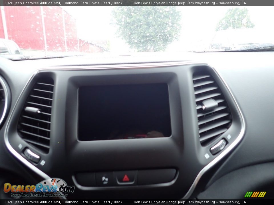 2020 Jeep Cherokee Altitude 4x4 Diamond Black Crystal Pearl / Black Photo #15