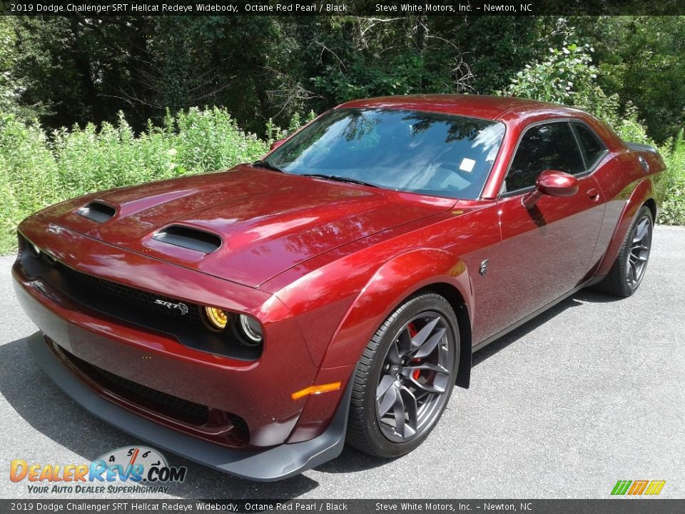 Front 3/4 View of 2019 Dodge Challenger SRT Hellcat Redeye Widebody Photo #2
