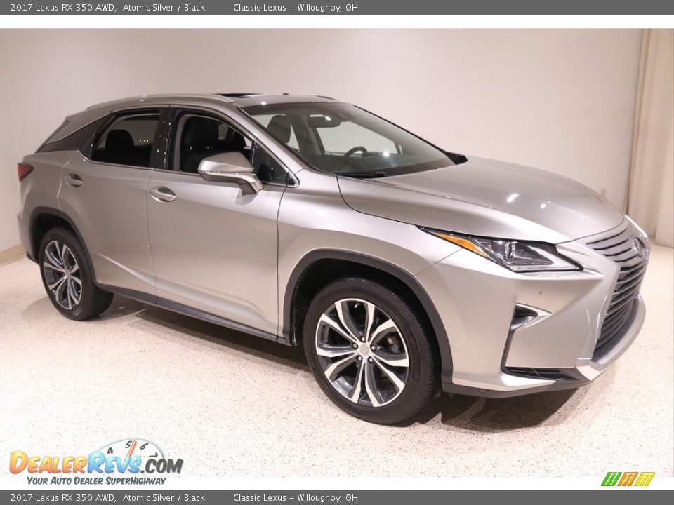 2017 Lexus RX 350 AWD Atomic Silver / Black Photo #1