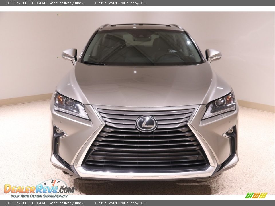 2017 Lexus RX 350 AWD Atomic Silver / Black Photo #2