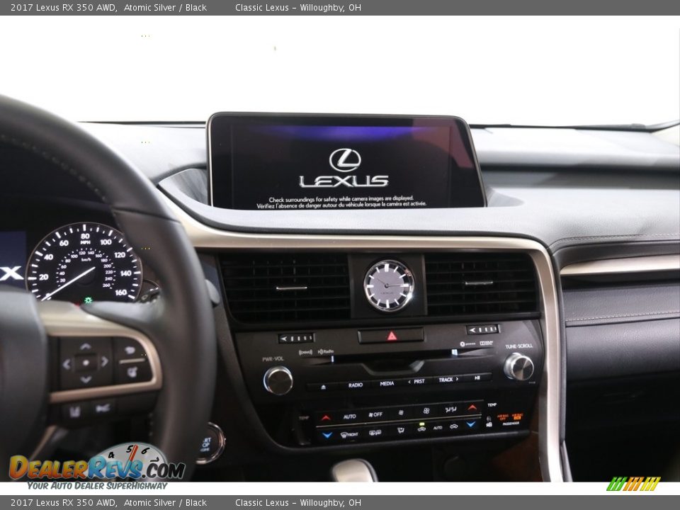 2017 Lexus RX 350 AWD Atomic Silver / Black Photo #8