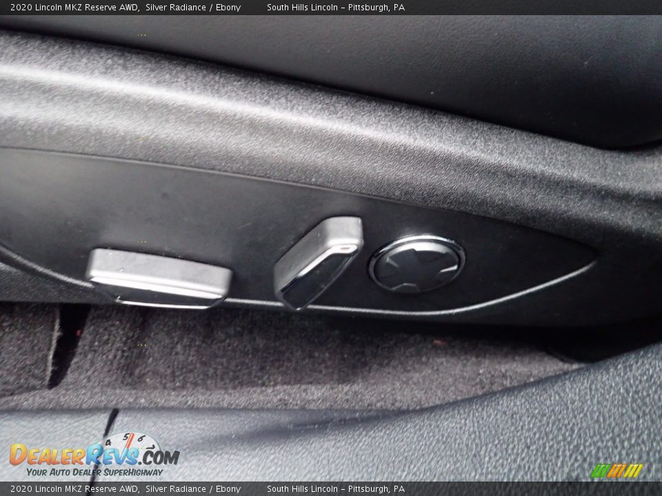 2020 Lincoln MKZ Reserve AWD Silver Radiance / Ebony Photo #19
