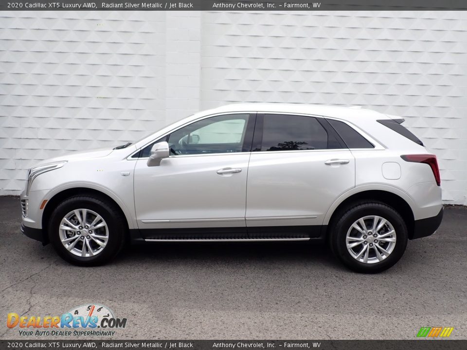 Radiant Silver Metallic 2020 Cadillac XT5 Luxury AWD Photo #3