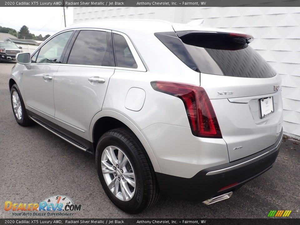 2020 Cadillac XT5 Luxury AWD Radiant Silver Metallic / Jet Black Photo #4