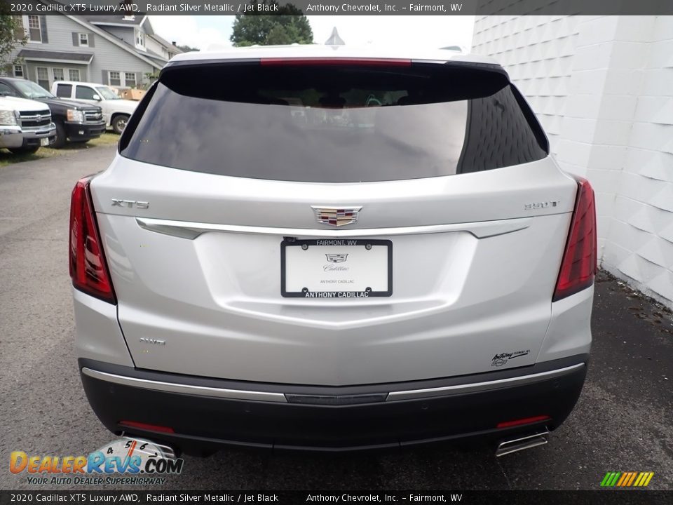 2020 Cadillac XT5 Luxury AWD Radiant Silver Metallic / Jet Black Photo #5