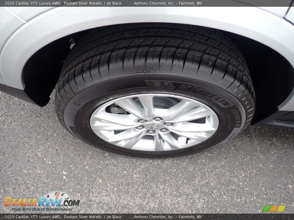 2020 Cadillac XT5 Luxury AWD Radiant Silver Metallic / Jet Black Photo #6