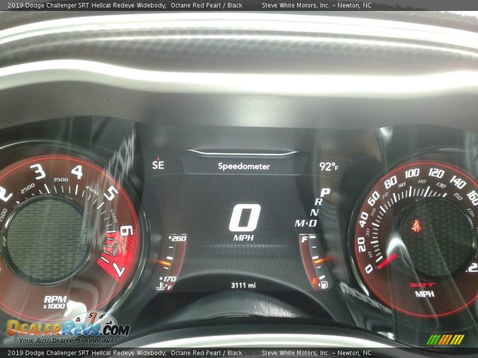 2019 Dodge Challenger SRT Hellcat Redeye Widebody Gauges Photo #19