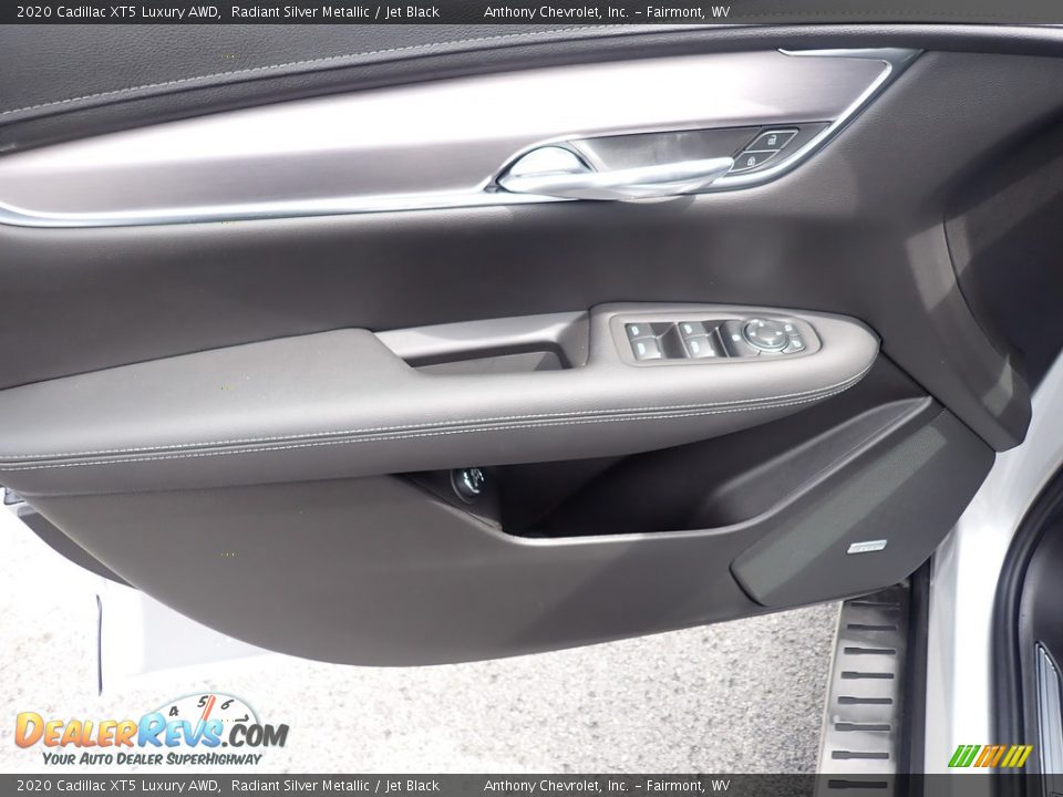 2020 Cadillac XT5 Luxury AWD Radiant Silver Metallic / Jet Black Photo #10
