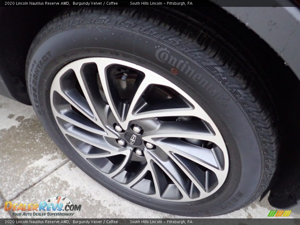 2020 Lincoln Nautilus Reserve AWD Wheel Photo #10