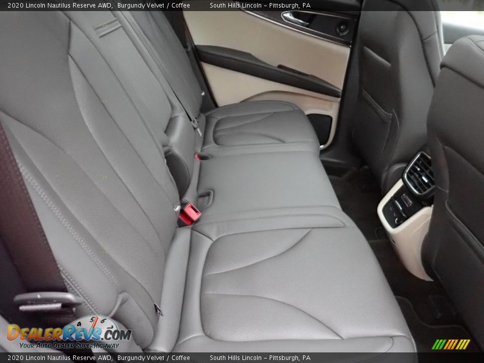 Rear Seat of 2020 Lincoln Nautilus Reserve AWD Photo #14