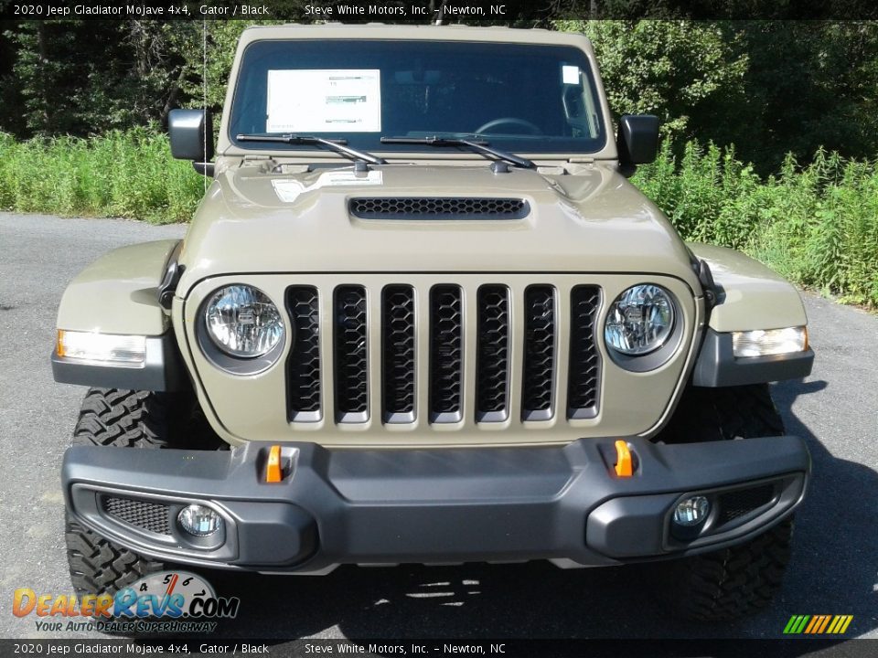 2020 Jeep Gladiator Mojave 4x4 Gator / Black Photo #3