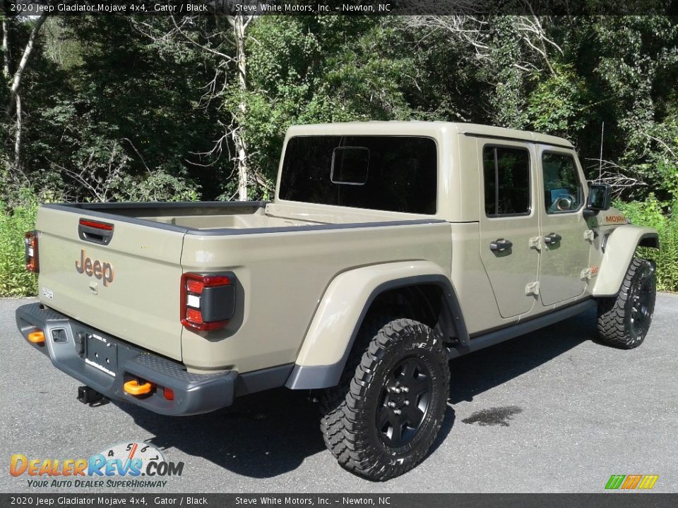 2020 Jeep Gladiator Mojave 4x4 Gator / Black Photo #6