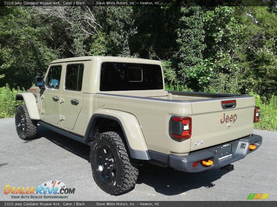 2020 Jeep Gladiator Mojave 4x4 Gator / Black Photo #9
