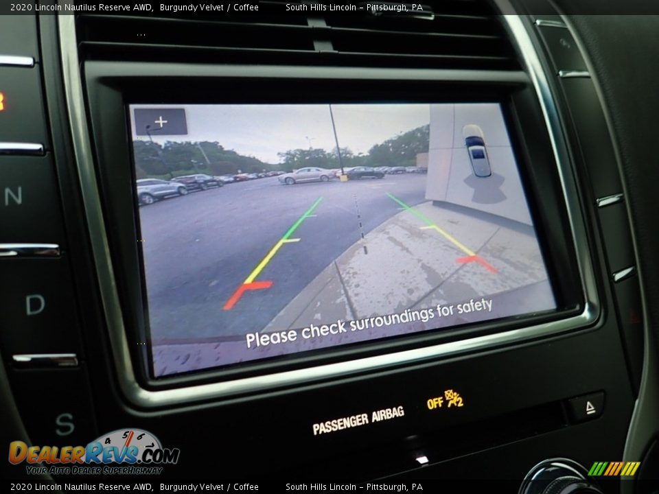 2020 Lincoln Nautilus Reserve AWD Burgundy Velvet / Coffee Photo #25