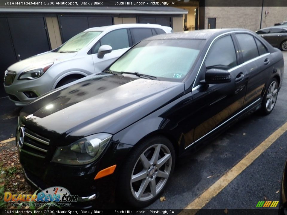 2014 Mercedes-Benz C 300 4Matic Sport Black / Black Photo #1