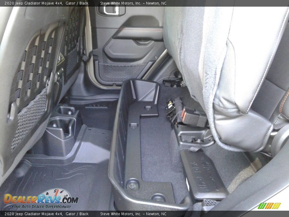 Rear Seat of 2020 Jeep Gladiator Mojave 4x4 Photo #16