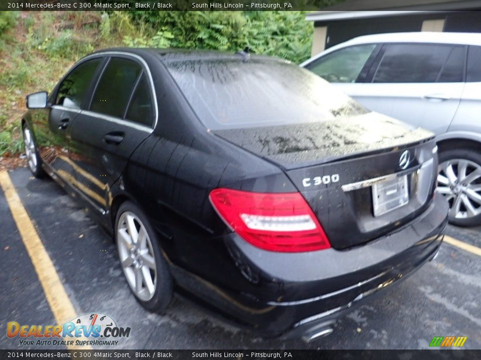 2014 Mercedes-Benz C 300 4Matic Sport Black / Black Photo #2