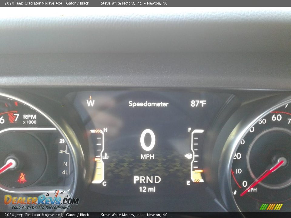 2020 Jeep Gladiator Mojave 4x4 Gator / Black Photo #22