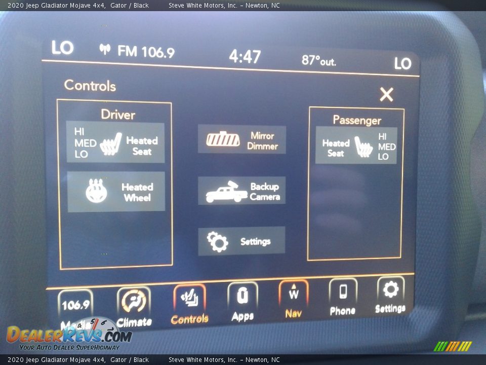 2020 Jeep Gladiator Mojave 4x4 Gator / Black Photo #26