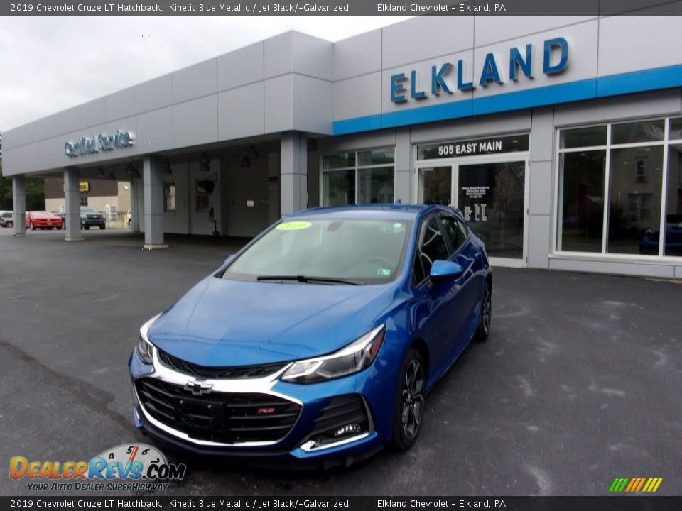2019 Chevrolet Cruze LT Hatchback Kinetic Blue Metallic / Jet Black/­Galvanized Photo #1