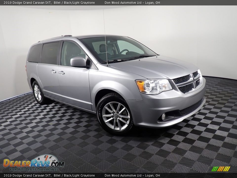 2019 Dodge Grand Caravan SXT Billet / Black/Light Graystone Photo #4