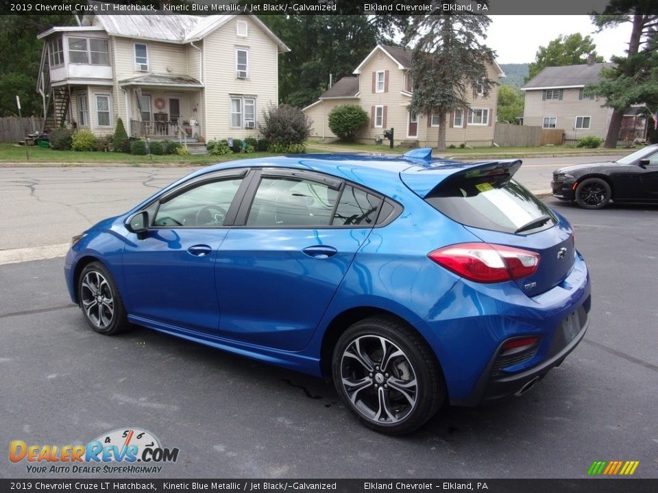 2019 Chevrolet Cruze LT Hatchback Kinetic Blue Metallic / Jet Black/­Galvanized Photo #5
