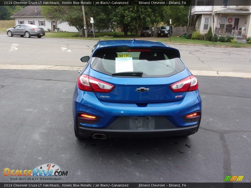 2019 Chevrolet Cruze LT Hatchback Kinetic Blue Metallic / Jet Black/­Galvanized Photo #6